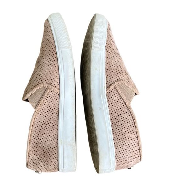 Steve Madden Taupe Perforated Slip-On Sneakers | Size 7 - Picture 3 of 11